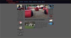 Desktop Screenshot of intensepaintball.net